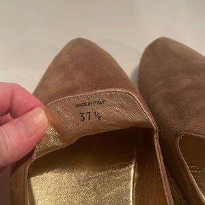 Prada Tan Suede Women's Flats
